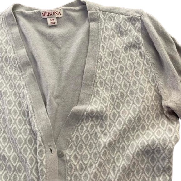 Grey Argyle Sweater Merona - Picture 10 of 12